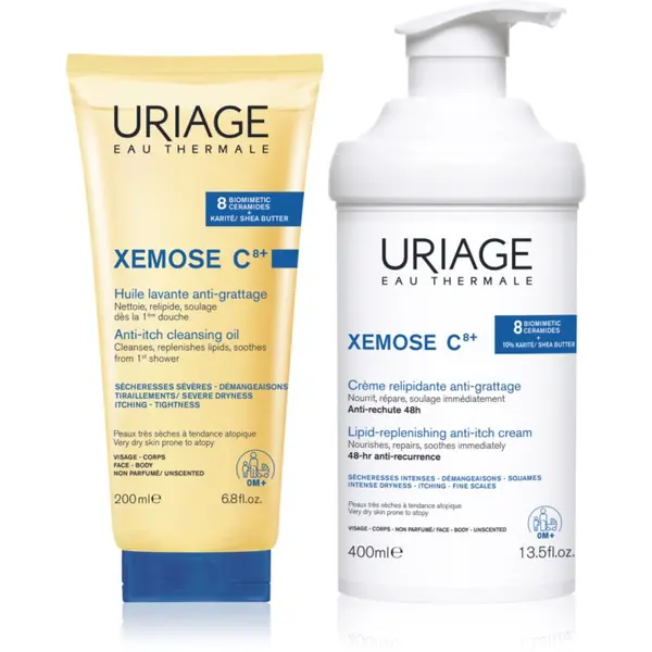 Uriage Uriage Xemose C8+ Comfort Set комплект за чувствителна кожа