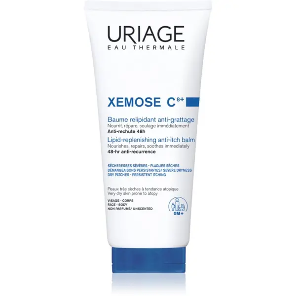 Uriage Uriage Xemose C8+ Lipid-Replenishing Anti-Itch Balm успокояващ балсам за суха и екзематична кожа 200 мл.