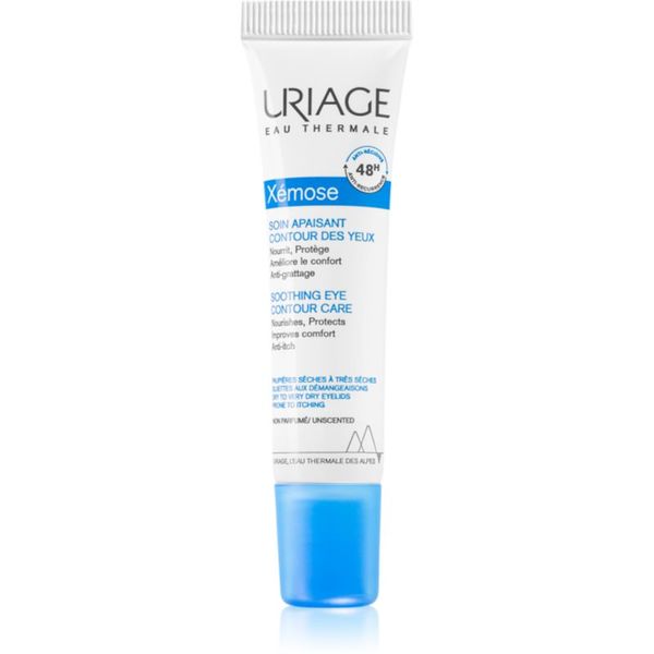 Uriage Uriage Xémose Soothing Eye Contour Care изглаждащ околоочен крем за суха атопична кожа 15 мл.