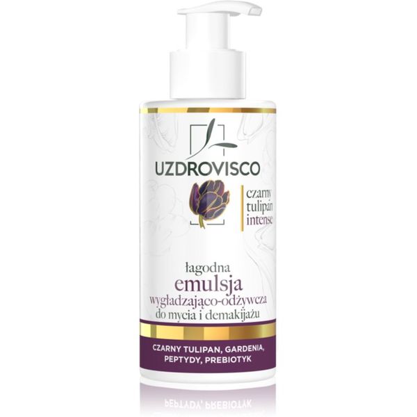 Uzdrovisco Uzdrovisco Black Tulip Intense Mild Smoothing And Nourishing Emulsion почистваща емулсия за лице 150 мл.