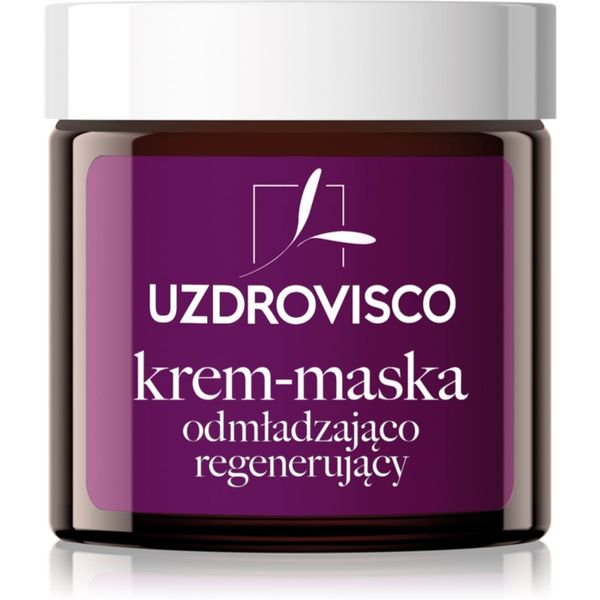 Uzdrovisco Uzdrovisco Black Tulip Intense Rejuvenating And Regenerating Cream-Mask регенериращ крем за лице против бръчки с масло от баобаб 50 мл.