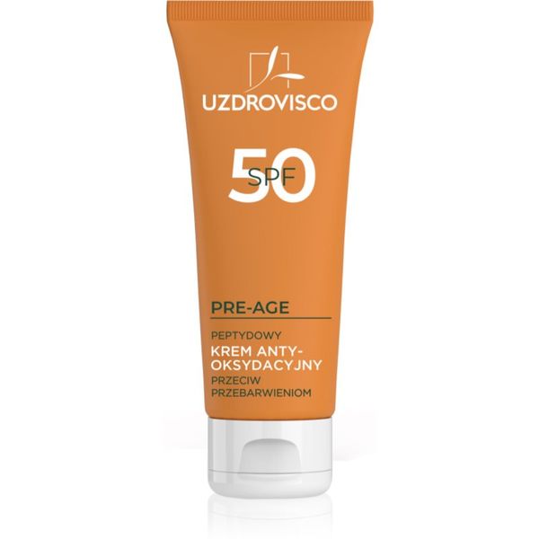 Uzdrovisco Uzdrovisco Pre-Age Peptide Antioxidant Cream SPF 50 дневен защитен крем SPF 50 50 мл.