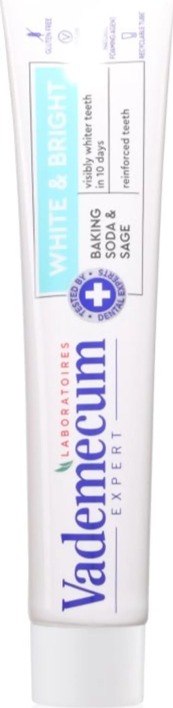 Vademecum Vademecum Expert White & Bright избелваща паста 75 мл.