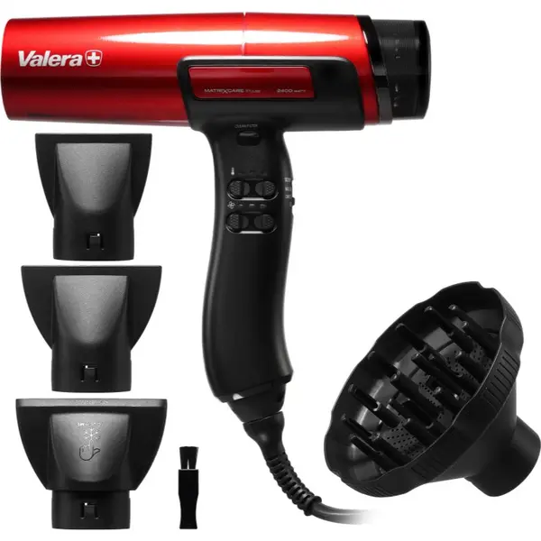 Valera Valera MatrixCare AI много мощен йонизиращ сешоар Metallic Red 1 бр.