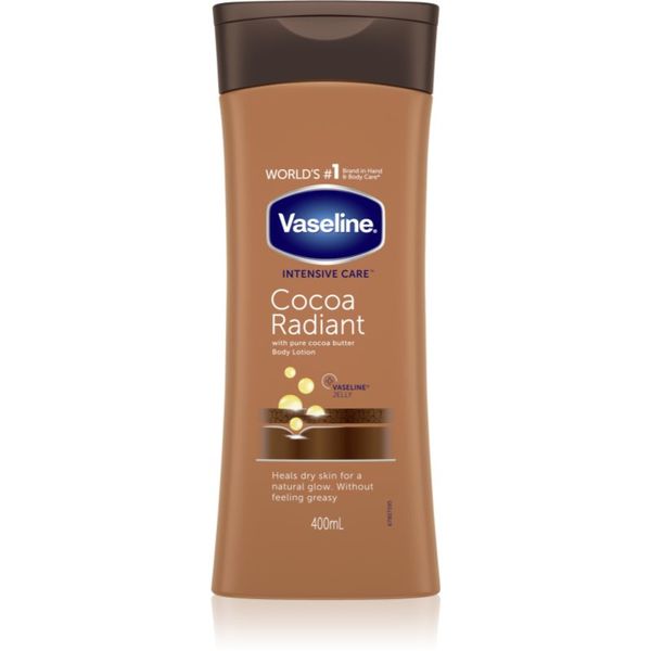 Vaseline Vaseline Cocoa хидратиращо мляко за тяло  с какаово масло 400 мл.