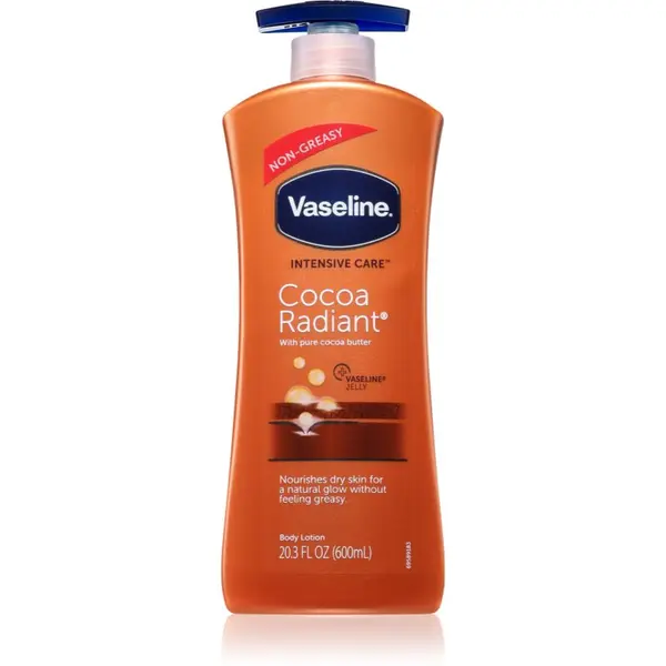 Vaseline Vaseline Cocoa Radiant Body Lotion тоалетно мляко за тяло за суха кожа 600 мл.