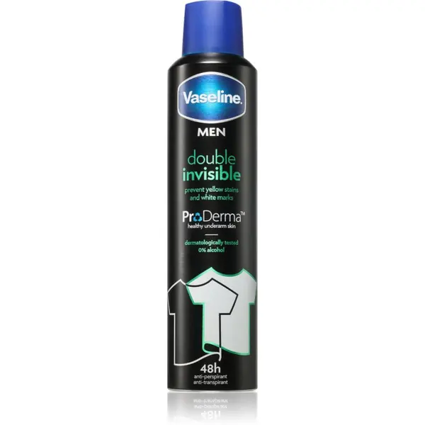 Vaseline Vaseline Double Invisible Men антиперспирант-спрей за мъже 250 мл.