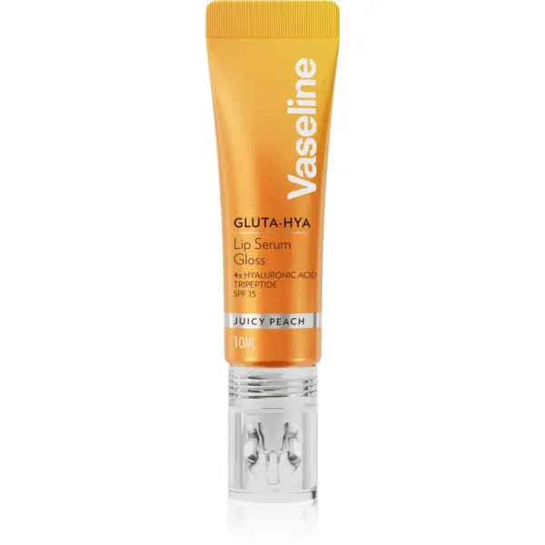 Vaseline Vaseline Gluta-Hya Lip Serum хидратиращ балсам за устни SPF 15 цвят Juicy Peach 10 мл.