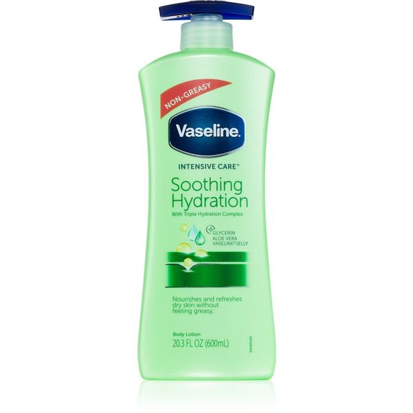 Vaseline Vaseline Intensive Care успокояващ лосион за тяло с дозатор Aloe Fresh 600 мл.