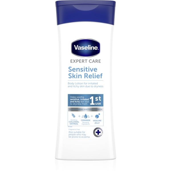 Vaseline Vaseline Sensitive Skin Relief хидратиращо мялко за тяло за суха и сърбяща кожа 400 мл.