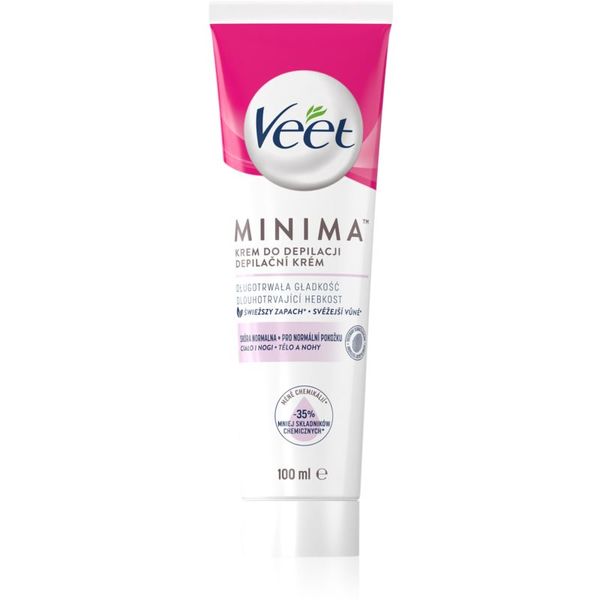 Veet Veet Minima Normal Skin крем за депилация За нормална кожа 100 мл.