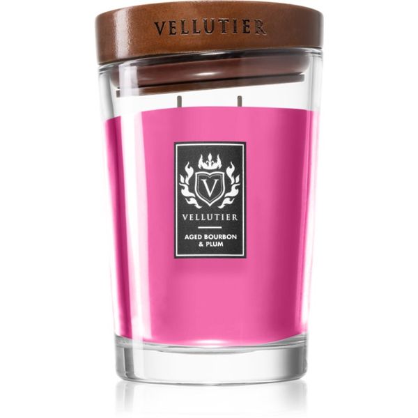 Vellutier Vellutier Aged Bourbon & Plum ароматна свещ 515 гр.
