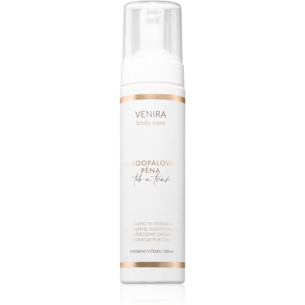 Venira Venira Body care Self-tanning foam автобронзант-мус за тяло и лице 200 мл.