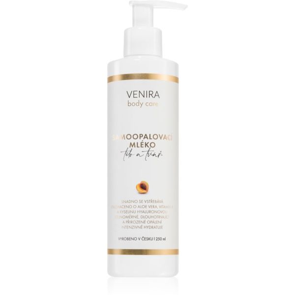 Venira Venira Body care Self tanning lotion автобронзант - крем за лице и тяло за всички видове кожа Apricot 250 мл.