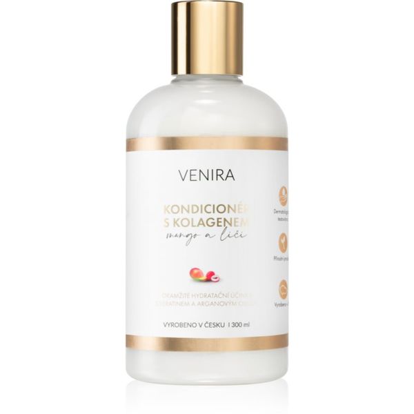 Venira Venira Conditioner with Collagen балсам за всички видове коса Mango-Lychee 300 мл.