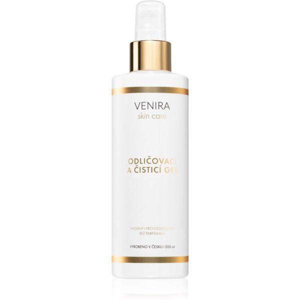 Venira Venira Skin care Make-up remover and cleansing gel почистващ и премахващ грима гел за всички видове кожа, включително и чувствителна 200 мл.