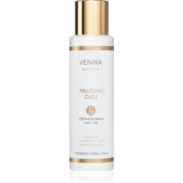 Venira Venira Sun care Sunscreen oil SPF 20 олио за удължаване на загара 100 мл.