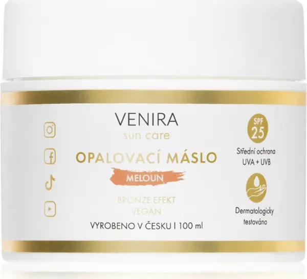 Venira Venira Tan Body Butter Bronze слънцезащитно масло Watermelon 100 мл.