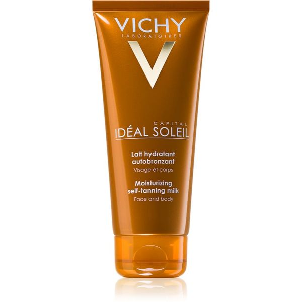 Vichy Vichy Capital Soleil хидратиращ бронзиращ лосион за лице и тяло 100 мл.
