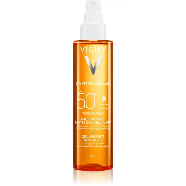 Vichy Vichy Capital Soleil Idéal Soleil олио за загар SPF 50+ 200 мл.