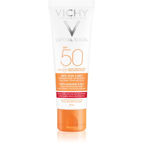 Vichy Vichy Capital Soleil защитен крем против стареене на кожата SPF 50 50 мл.