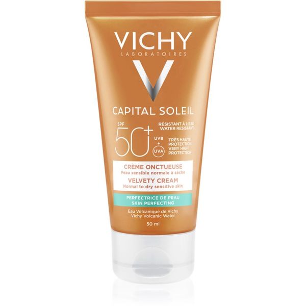 Vichy Vichy Capital Soleil защитен крем за кадифено нежна кожа на лицето SPF 50+ 50 мл.