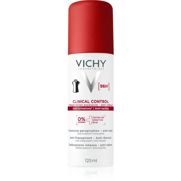Vichy Vichy Clinical Control дезодорант в спрей срещу силно изпотяване 125 мл.