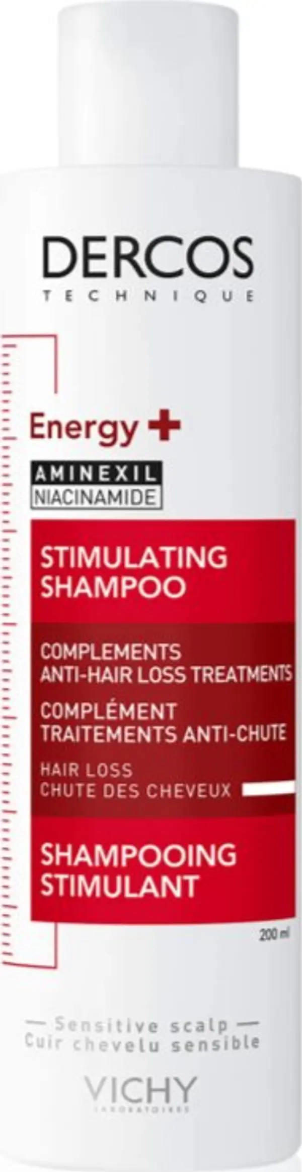 Vichy Vichy Dercos Energising подсилващ шампоан против косопад 200 мл.