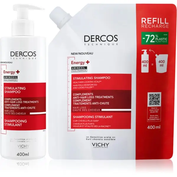 Vichy Vichy Dercos Energy + комплект против косопад