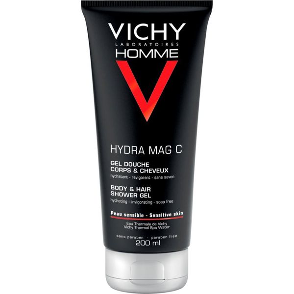 Vichy Vichy Homme Hydra-Mag C душ гел за тяло и коса 200 мл.