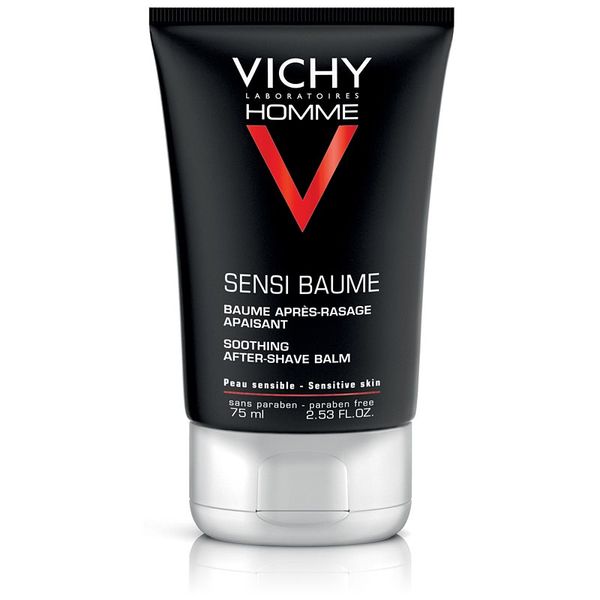 Vichy Vichy Homme Sensi-Baume балсам за след бръснене за чувствителна кожа на лицето 75 мл.
