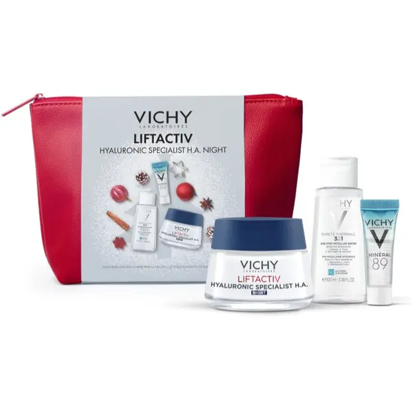 Vichy Vichy Liftactiv H.A. Night Set коледен подаръчен комплект за стягане на кожата