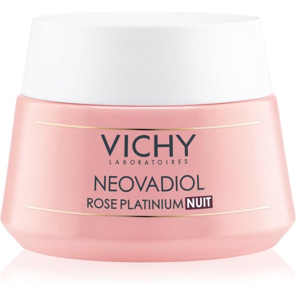 Vichy Vichy Neovadiol Rose Platinium озаряващ и възстановяващ нощен крем за зряла кожа 50 мл.
