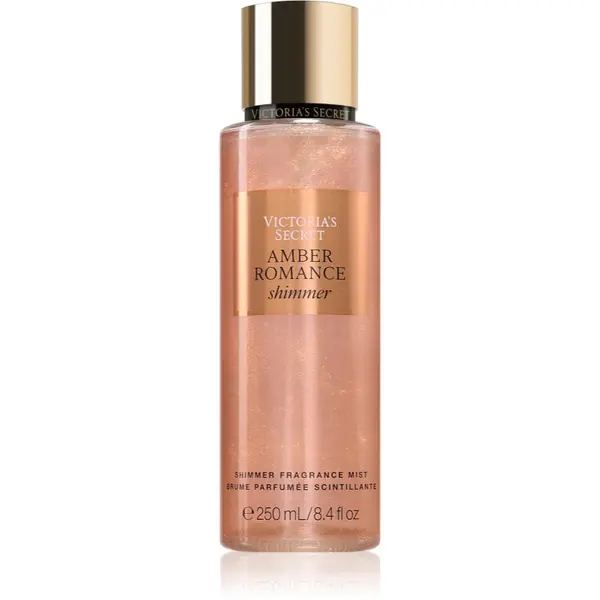 Victoria's Secret Victoria's Secret Amber Romance Shimmer спрей за тяло с блясък за жени 250 мл.