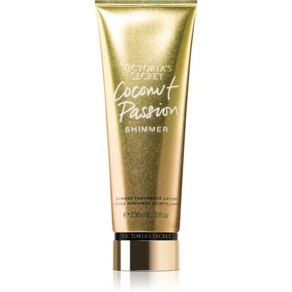 Victoria's Secret Victoria's Secret Coconut Passion Shimmer тоалетно мляко за тяло за жени 236 мл.