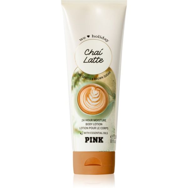 Victoria's Secret Victoria's Secret PINK Chai Latte тоалетно мляко за тяло за жени 236 мл.