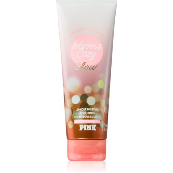 Victoria's Secret Victoria's Secret PINK Warm & Cozy Glow тоалетно мляко за тяло за жени 236 мл.