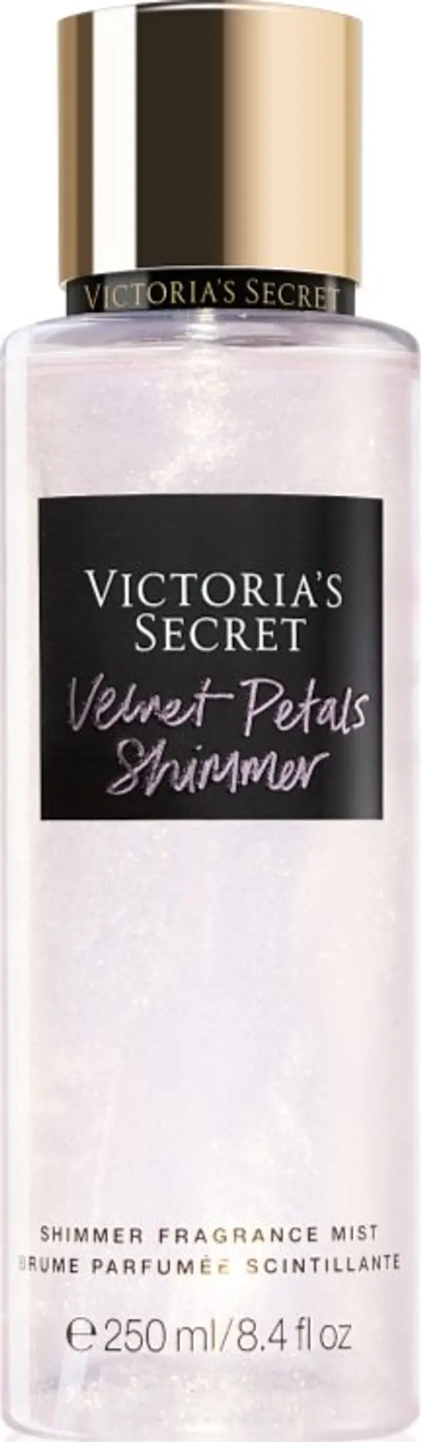 Victoria's Secret Victoria's Secret Velvet Petals Shimmer спрей за тяло с блясък за жени 250 мл.