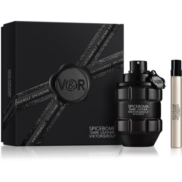 Viktor & Rolf Viktor & Rolf Spicebomb Dark Leather подаръчен комплект за мъже