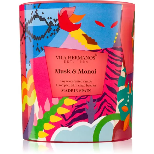 Vila Hermanos Vila Hermanos 70ths Year Musk & Monoi ароматна свещ 200 гр.