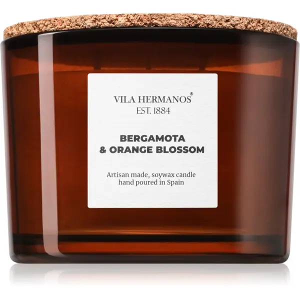 Vila Hermanos Vila Hermanos Apothecary Bergamot & Orange Blossom ароматна свещ 350 гр.