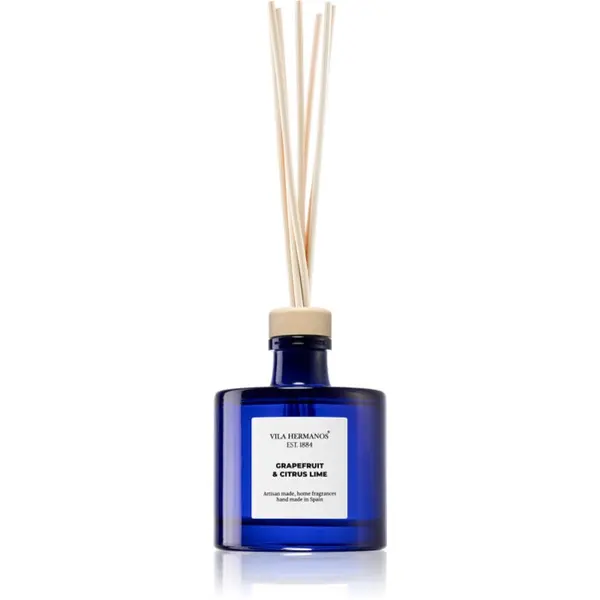 Vila Hermanos Vila Hermanos Apothecary Cobalt Blue Grapefruit & Citrus Lime арома-дифузер 100 мл.