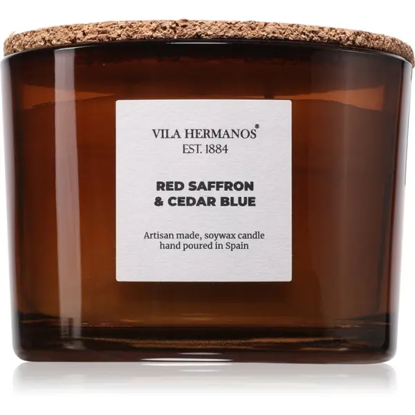 Vila Hermanos Vila Hermanos Apothecary Red Saffron & Cedar Blue ароматна свещ 350 гр.