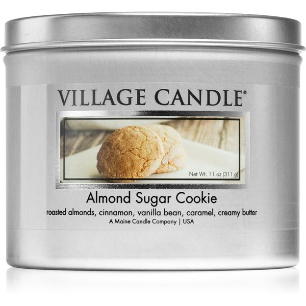 Village Candle Village Candle Almond Sugar Cookie ароматна свещ в кутия 311 гр.