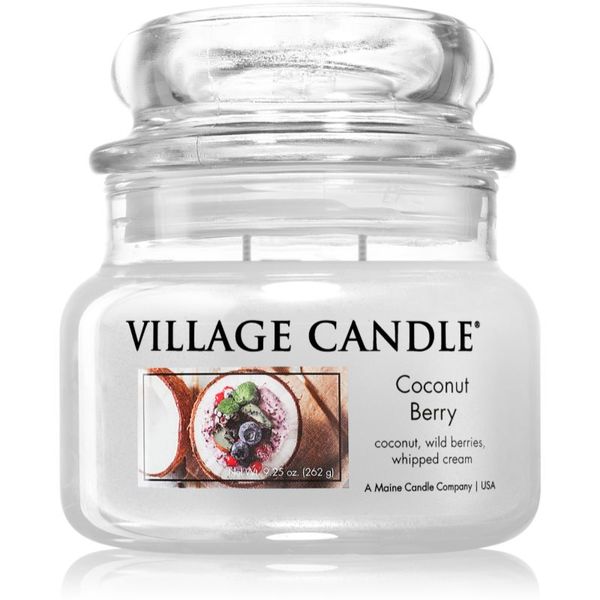 Village Candle Village Candle Coconut Berry ароматна свещ 262 гр.