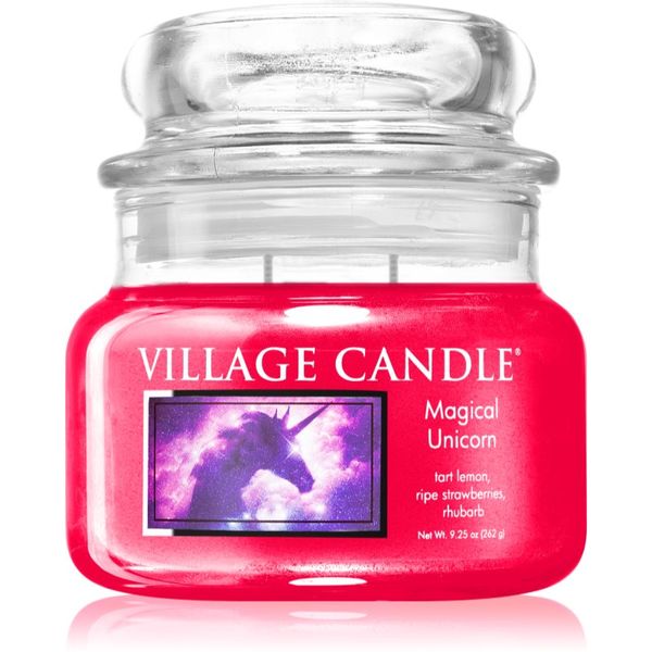 Village Candle Village Candle Magical Unicorn ароматна свещ (Glass Lid) 262 гр.