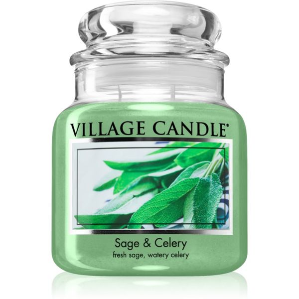 Village Candle Village Candle Sage & Celery ароматна свещ 389 гр.