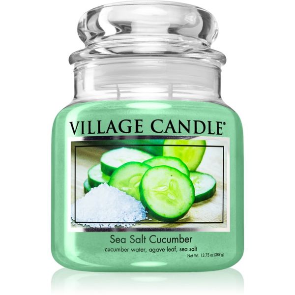 Village Candle Village Candle Sea Salt Cucumber ароматна свещ 389 гр.