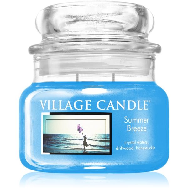 Village Candle Village Candle Summer Breeze ароматна свещ  (Glass Lid) 262 гр.