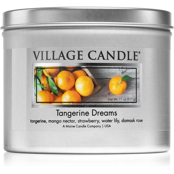 Village Candle Village Candle Tangerine Dreams ароматна свещ в кутия 311 гр.